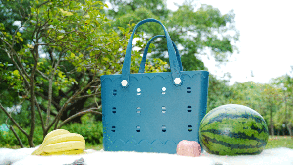 Beach Bag-Peacock Blue（Large）