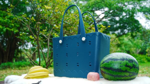 Beach Bag-Dark green（Medium） - Image 3